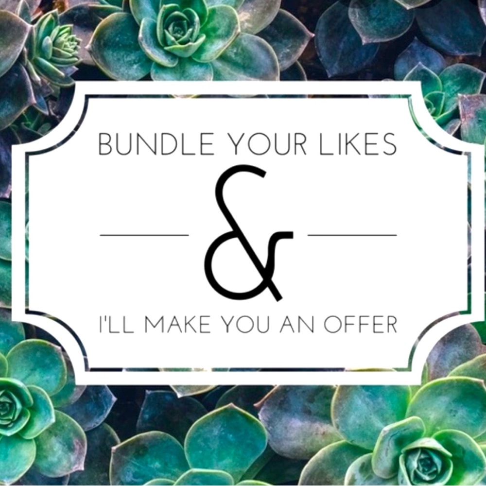 Bundle TWO or more 🤩 & I’ll make you an offer 😁